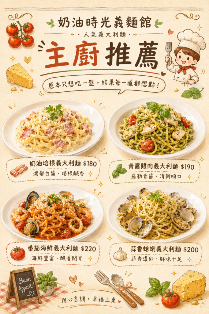 主廚推薦🌟