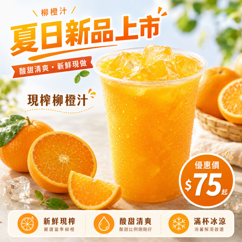 新品上市主視覺通用版